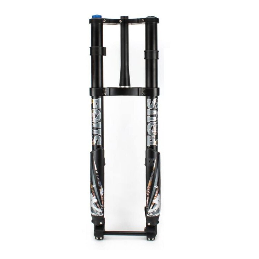ZECHAO 26inch Inverted Air Fork,Fat Tire 4.8 170mm Travel Bike Double Shoulder Front Fork 15 * 150mm Beach Bike,Snow Bike Outdoor