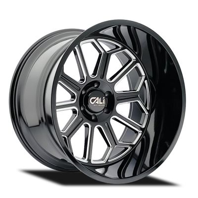 20x9 Cali Off-Road Auburn Black/Milled Wheel 8x170 (-12mm)