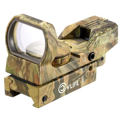 CVLIFE 1X22X33mm Red Green Dot Sight Scope Reflex Sight Optic with 20mm Rail