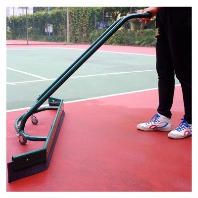 YXXSDP Aluminum Tennis Court Cleaning Water Cart, Floor Water Remover Squeegee Broom Tennis Court Dryer Rain Shuttle, for Outdoor Sports Field