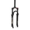 ZECHAO 90mm Travel Bike Shock Absorber Forks,24inch Air Supension Front Fork 1-1/8" Manual Lockout 9mm Axle Outdoor view 1