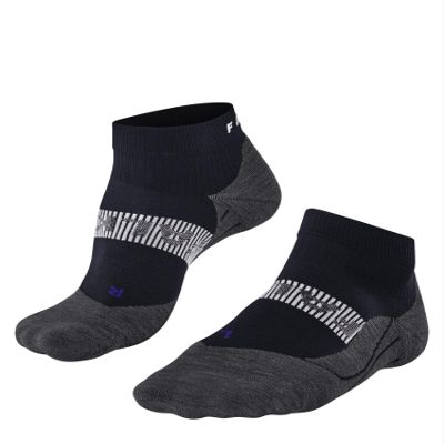 FALKE Men's RU4 Endurance Cool Running Socks, Blue (Space Blue 6116), 6.5-8.5
