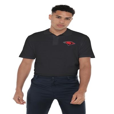 Campus Lab University of The Incarnate Word Cardinals Men's Adult 100% Cotton Knit Polo Shirt, Black, 2X-Large
