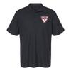 Campus Lab Youngstown State University Penguins Men's Adult 100% Cotton Knit Polo Shirt, Black, 2X-Large view 3
