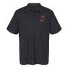 North Dakota State College of Science Wildcats Men's Adult 100% Cotton Knit Polo Shirt, Black, 2X-Large view 3