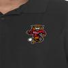 North Dakota State College of Science Wildcats Men's Adult 100% Cotton Knit Polo Shirt, Black, 2X-Large view 4