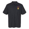 Campus Lab University of Minnesota Duluth Bulldogs Men's Adult 100% Cotton Knit Polo Shirt, Black, 2X-Large view 3