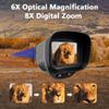 YardGo 48MP Night Vision Monoculars with 2.5K Video, Green, Hunting view 4