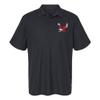 Campus Lab Eastern Washington Eagles P-Mark Men's Adult 100% Cotton Knit Polo Shirt, Black, 2X-Large view 3