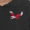 Campus Lab Eastern Washington Eagles P-Mark Men's Adult 100% Cotton Knit Polo Shirt, Black, 2X-Large view 4