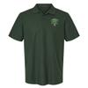 Campus Lab Missouri University of Science and Technology Miners Men's Adult 100% Cotton Knit Polo Shirt, Hunter Green, 2X-Large view 3