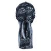 CTM Men's Silky Satin Durag, Black view 2
