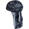 CTM Men's Silky Satin Durag, Black view 3
