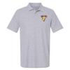 Campus Lab Valparaiso University Beacons Men's Adult 100% Cotton Knit Polo Shirt, Athletic Heather, 2X-Large view 3