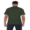 Campus Lab Ohio University Primary Logo Men's Adult 100% Cotton Knit Polo Shirt, Hunter Green, 3X-Large view 3