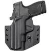 Tulster OWB Contour Kydex Holster in Left Hand fits: M&P Shield/Plus 4" 9mm / .40 | Optic Compatible Outside The Waistband Concealed Carry view 1