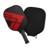 PATIKIL Graphite Pickleball Paddles, USA Pickleball Approved(USAPA) Single Pickleball Paddle, Carbon Fiber Polymer Honeycomb Core Cushioned Grip Handle with Protective Cover for Outdoor view 1