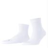 Falke Men's Run Rib Short Socks, White, 9-10 view 1