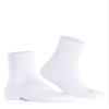 Falke Men's Run Rib Short Socks, White, 9-10 view 3