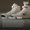 Everlast Elite V2 Boxing Shoes: Your Ultimate Training Companion for Excellence and Durability Boxing Shoes, Elite 2 Shoes, Training Footwear (White, Size 13) view 3
