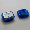 Pedometer for Walking Portable Simple Daily Target Monitor Step Counters for Running Hiking Outdoor Sports Fitness Adults, Blue view 3