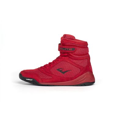 Everlast Elite V2 Boxing Shoes: Your Ultimate Training Companion for Excellence and Durability Boxing Shoes, Elite 2 Shoes, Training Footwear (Red, Size 6)