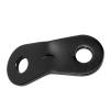 Jeanoko Paracord Tightener , Slip Rugged Dual Holes Rope Tensioner for Hiking (Black) view 2
