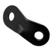 Jeanoko Paracord Tightener , Slip Rugged Dual Holes Rope Tensioner for Hiking (Black) view 3