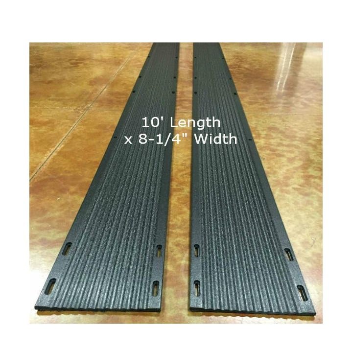 10WS Trailer Ski Guides - 10 Length x 8-1/4 Inch Width - Pair 10WS