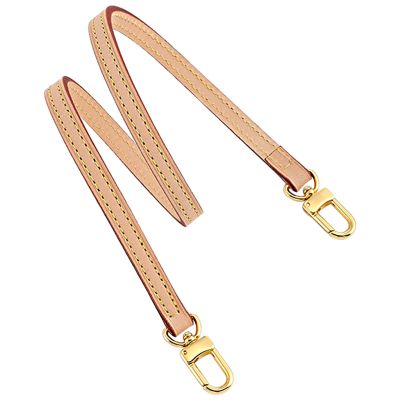 KIYOMIL Vachetta Leather Strap Replacement Handbag Shoulder Purse Strap for Speedy Bags(Width:0.43in,Length:23.6in,Double Buckles)