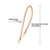 KIYOMIL Vachetta Leather Strap Replacement Handbag Shoulder Purse Strap for Speedy Bags(Width:0.43in,Length:23.6in,Double Buckles) view 3