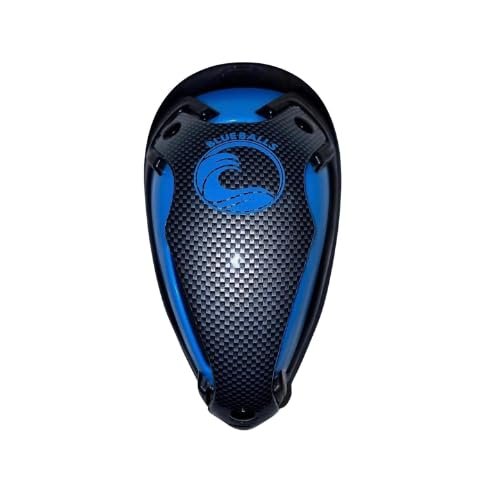 Blue Balls Eco-Friendly Jock Strap + Athletic Cup. Multi Layer Groin Guard, Moisture Wicking Jock Support (Large)