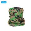 PATIKIL Neck Gaiter, 4 Pack Breathable Cooling Face Cover Scarf for Men and Women Sun Protection Face Neck Cover for Cycling Running, Camo Green view 3