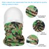 PATIKIL Neck Gaiter, 4 Pack Breathable Cooling Face Cover Scarf for Men and Women Sun Protection Face Neck Cover for Cycling Running, Camo Green view 4