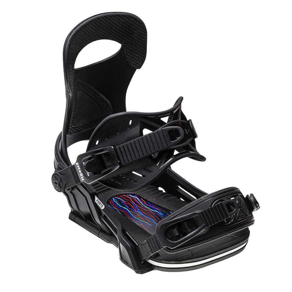 Bent Metal Forte Womens Snowboard Bindings, M, Black