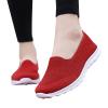 Women Breathable Lace Up Shoes Casual Shoes Unisex Lightweight Work Shoes Sporty Advantage Sneaker - Women's (Red, 7.5) view 3