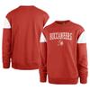 47 Men's Red Tampa Bay Buccaneers Groundbreaker Onset Pullover Sweatshirt view 1