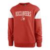 47 Men's Red Tampa Bay Buccaneers Groundbreaker Onset Pullover Sweatshirt view 2