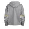 47 Women's Heather Gray New Orleans Saints Upland Bennett Pullover Hoodie view 3