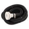 Bilge Pump Hose Plumbing Kit 1?1/8in Dia Thru Hull Fitting 2pcs Clamp Heavy Duty 5ft PVC Hose for Marine