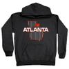 Xtreme Apparrel Atlanta Football Field Map Kid's Fan Hoodie Sweatshirt (Black Hoodie, YXS) view 1