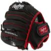 Rawlings | MARK OF A PRO LITE Youth Baseball Glove | Right Hand Throw | 11" - Pro I-Web | Francisco Lindor Model - Black/Red view 3