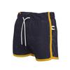 Top Spot Apparel Men's Fitted Running Shorts Bodybuilding Gym Fitness 3 Inch Inseam Tight Lifting Shorts with Pockets (s, Black) view 1