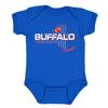 Buffalo Field Map Kid's Bodysuit for Football Fans (Royal, 24M)