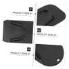 FAVOMOTO 4pcs Motorcycle Kickstand Extension Pad Side Support Plate for Enhanced Stability Uneven Non- Design for Grass Gravel and Parking view 4