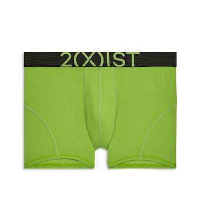 2(X)IST Men's Speed Dri Lightning Low Rise Trunk Jasmine Green