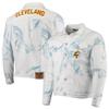 FISLL Men's NBA Team Denim Jacket, Cleveland Cavaliers, Small view 1
