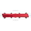 Crankbrothers Stamp 1 Gen 2,Composite MTB Bike Pedal, Red, Large view 4