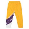Mitchell & Ness NBA Paintbrush Warm UP Pants LA Lakers (L) Yellow view 2