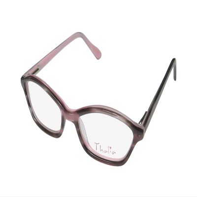 Thalia Leya Childrens Kids/Girls Size School Cat Eye Eyeglass Frame/Glasses [45-15-125, plum]